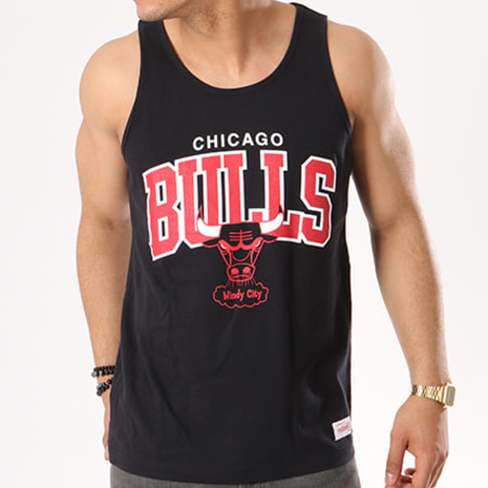 Mitchell and Ness - Débardeur Chicago Bulls Team Arch Noir