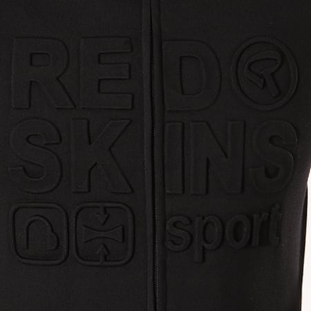 Redskins - Sweat Zippé Capuche Sider Staples Noir
