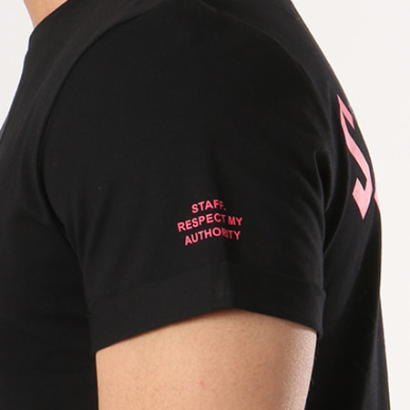 Sixth June - Tee Shirt Oversize M3271VTS Noir Rose