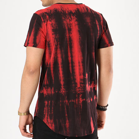 Sixth June - Tee Shirt Oversize M3236CTS Rouge Noir