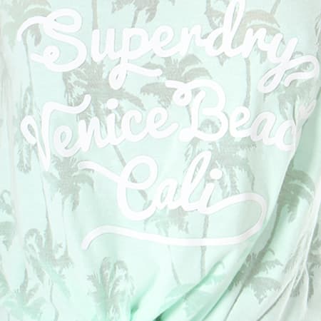 Superdry - Débardeur Femme Surf Beach Vert Clair