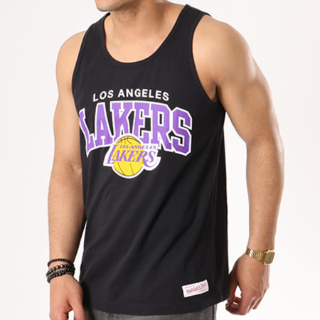 Mitchell and Ness - Débardeur Los Angeles Lakers Team Arch Noir