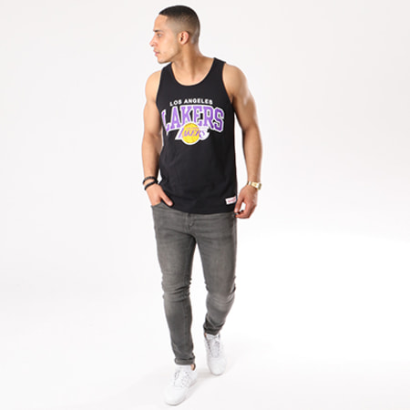 Mitchell and Ness - Débardeur Los Angeles Lakers Team Arch Noir