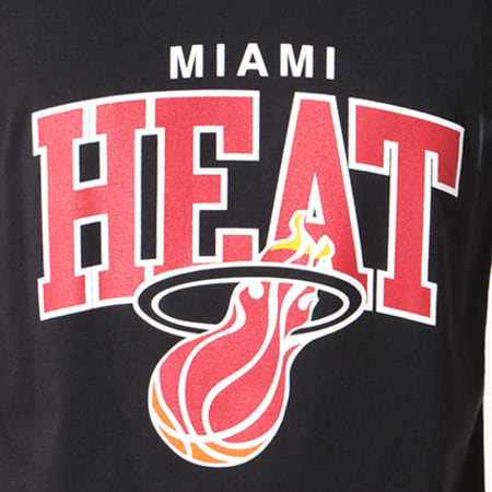 Mitchell and Ness - Débardeur Miami Heat Team Arch Noir