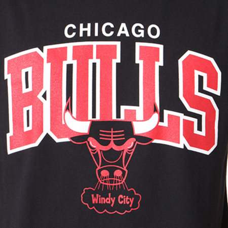 Mitchell and Ness - Tee Shirt Chicago Bulls Traditional NBA Noir