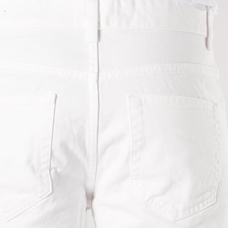 Only And Sons - Short Jean Ply Colred Blanc