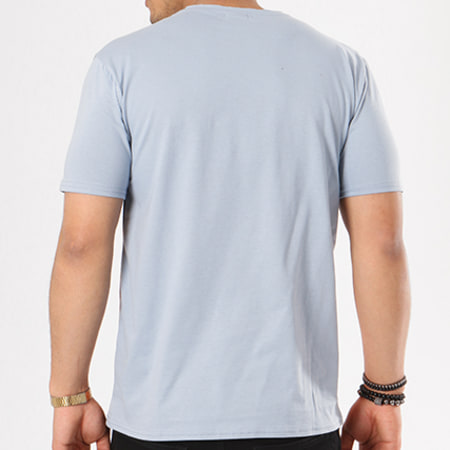 Pullin - Tee Shirt Flamant Bleu Clair Orange
