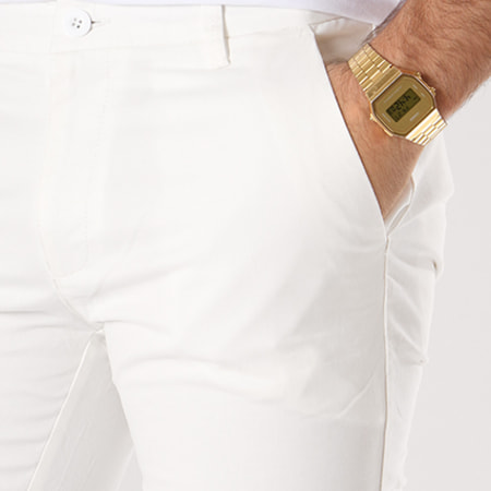 Berry Denim - Pantalon Chino 8880 Blanc