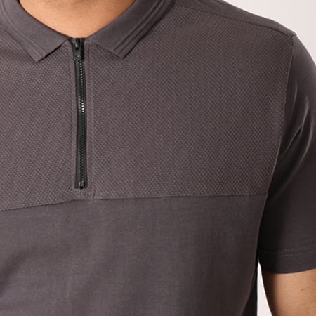 Classic Series - Polo Manches Courtes Ligett Gris