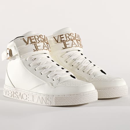 Versace Jeans Couture - Baskets Linea Cassetta Logata Dis 2 E0YRBSD2 Blanc