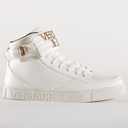 Versace Jeans Couture - Baskets Linea Cassetta Logata Dis 2 E0YRBSD2 Blanc