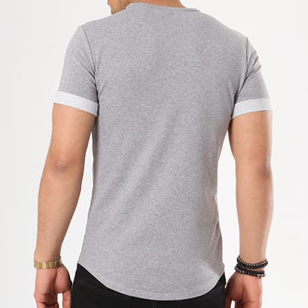 Aarhon - Tee Shirt Oversize 180 Gris Chiné