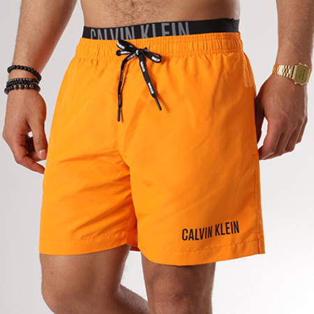Calvin Klein - Short De Bain Medium Double 0156 Orange