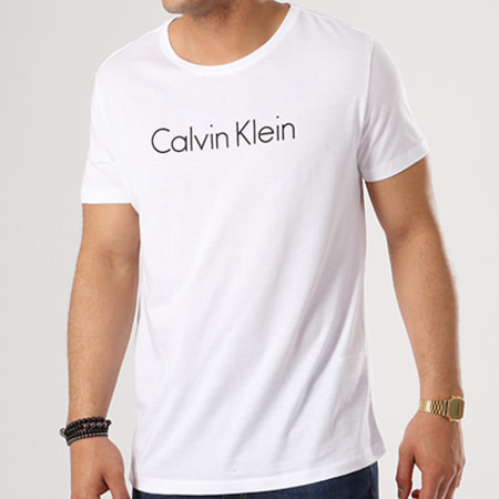 Calvin Klein - Tee Shirt Relaxed 0188 Blanc