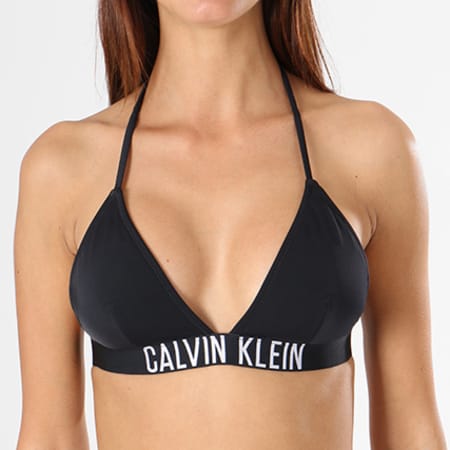 Calvin Klein - Haut De Maillot De Bain Femme Fixed Triangle KW0KW00200 Noir