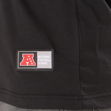 Majestic Athletic - Tee Shirt Poche Daley Oakland Raiders Blanc Noir