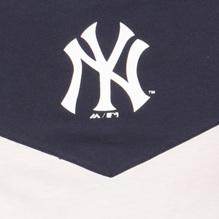 Majestic Athletic - Tee Shirt Klass New York Yankees Bleu Marine Blanc