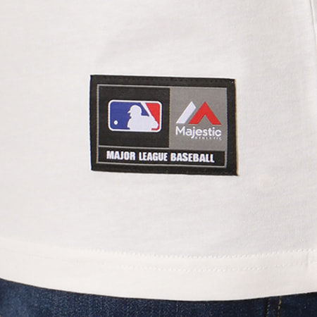 Majestic Athletic - Tee Shirt Klass New York Yankees Bleu Marine Blanc