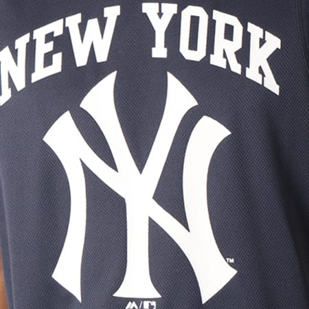 Majestic Athletic - Débardeur De Sport Jonser MLB New York Yankees Bleu Marine Gris