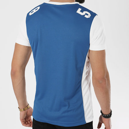 Majestic Athletic - Tee Shirt De Sport Dene Los Angeles Dodgers Bleu Clair Blanc