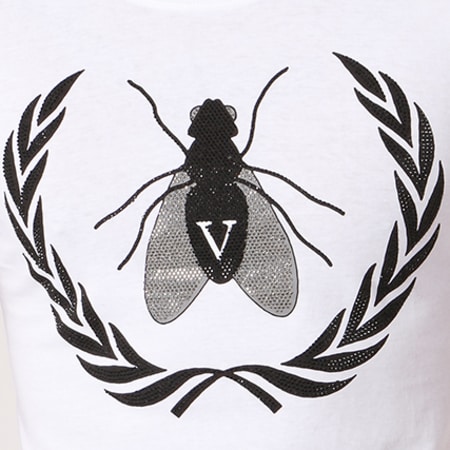 Visionist - Tee Shirt Oversize S17 Blanc Noir