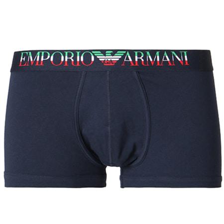 Emporio Armani - Boxer 111866-8P510 Bleu Marine Vert Rouge