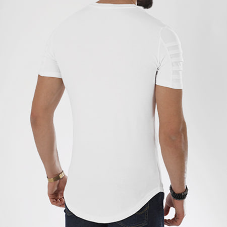 John H - Tee Shirt Oversize 1867 Blanc