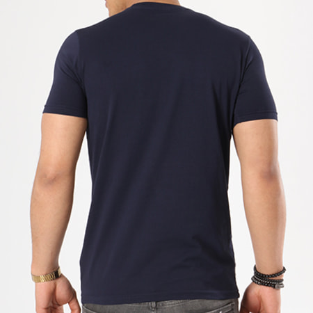 K-Way - Tee Shirt Poche Elias Bleu Marine 