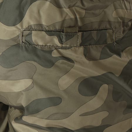 The Fresh Brand - Short De Bain SHMF010 Vert Kaki Camouflage