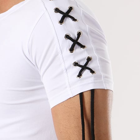 Zayne Paris  - Tee Shirt Oversize TX-108 Blanc