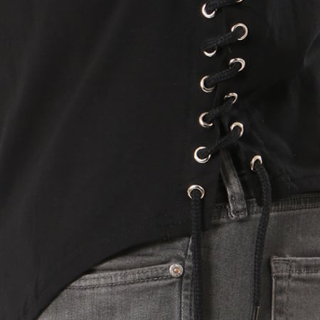 Zayne Paris  - Tee Shirt Oversize TX-109 Noir