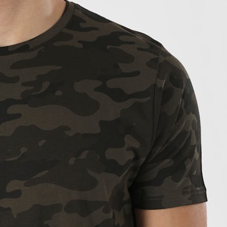 Brave Soul - Tee Shirt Disguise Vert kaki Camouflage 