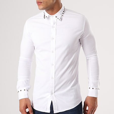 Ikao - Chemise Manches Longues F155 Blanc