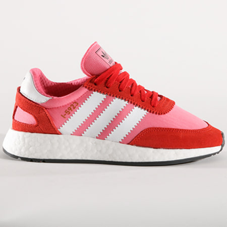 Adidas Originals - Baskets Femme I-5923 CQ2527 Chalk Pink Footwear White Bold Orange