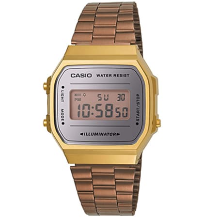 Casio - Montre Collection A168WECM-5EF Rose Gold