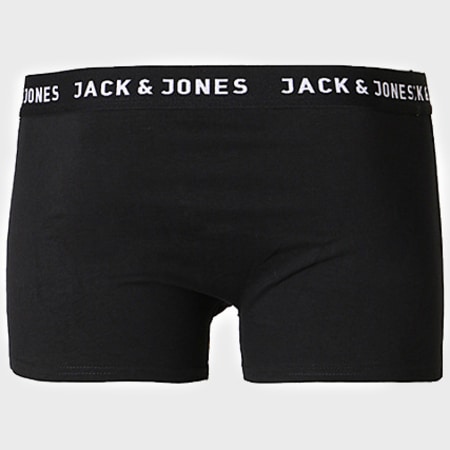 Jack And Jones - Set di 2 boxer Acon bianchi e neri