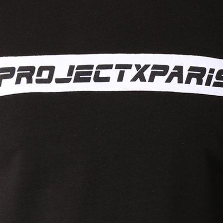 Project X Paris - Tee Shirt Oversize 88181136 Noir Blanc Rouge