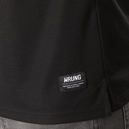 Wrung - Tee Shirt Raider Noir Blanc