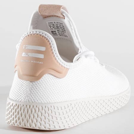 Adidas Originals - Baskets Tennis HU Pharrell Williams CQ2169 Footwear White Chalk White