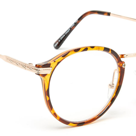 Jeepers Peepers - Lunettes JP933 Marron Doré