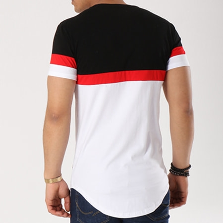 Terance Kole - Tee Shirt Oversize 98092 Noir Blanc Rouge