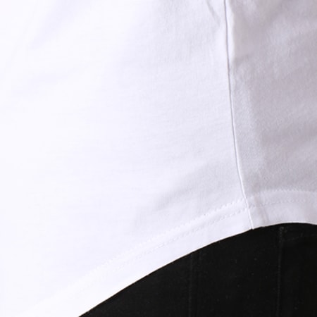 Terance Kole - Tee Shirt Oversize 98072 Bleu Clair Dégradé Blanc