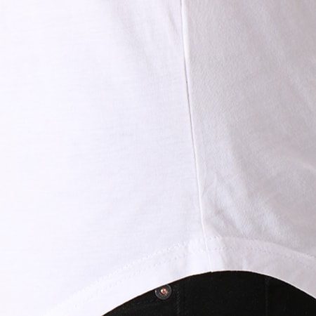 Terance Kole - Tee Shirt Oversize 98072 Vert Kaki Dégradé Blanc