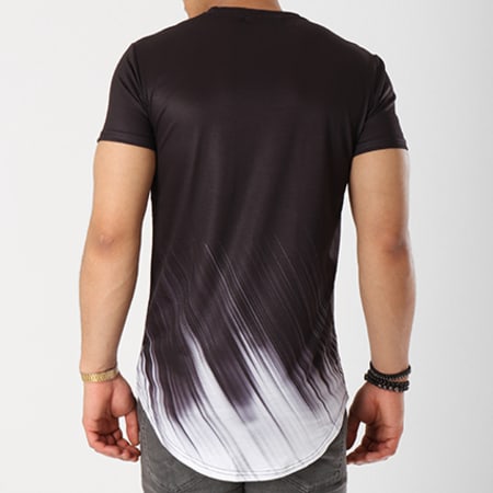 Terance Kole - Tee Shirt Oversize 98102 Noir Blanc 