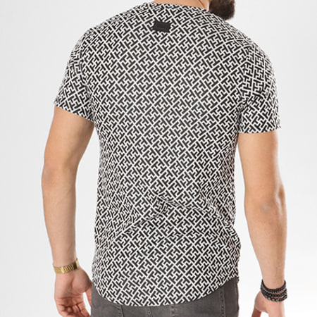 Uniplay - Tee Shirt Oversize T239 Noir Blanc