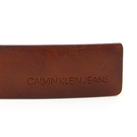 Calvin Klein - Ceinture Leather 3840 Marron