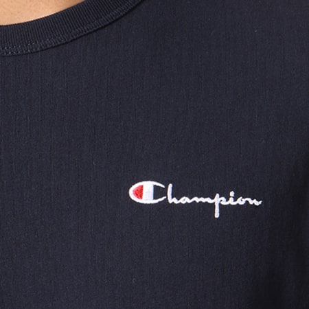 Champion - Tee Shirt 211985 Bleu Marine
