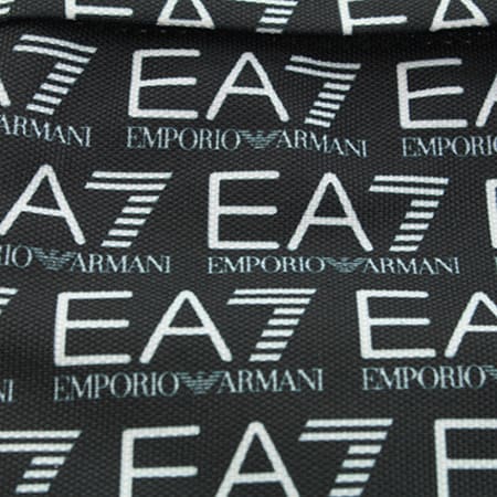 EA7 Emporio Armani - Sacoche Train Monogram 245009-8P804 Noir Blanc