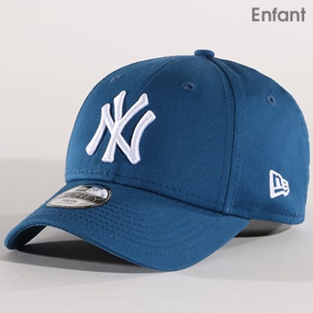 New Era - Casquette Enfant Essential New York Yankees 80580984 Bleu Clair 