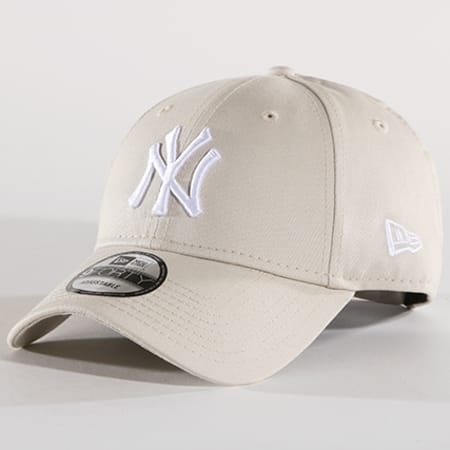 New Era - Casquette Essential New York Yankees 80580986 Ecru Blanc